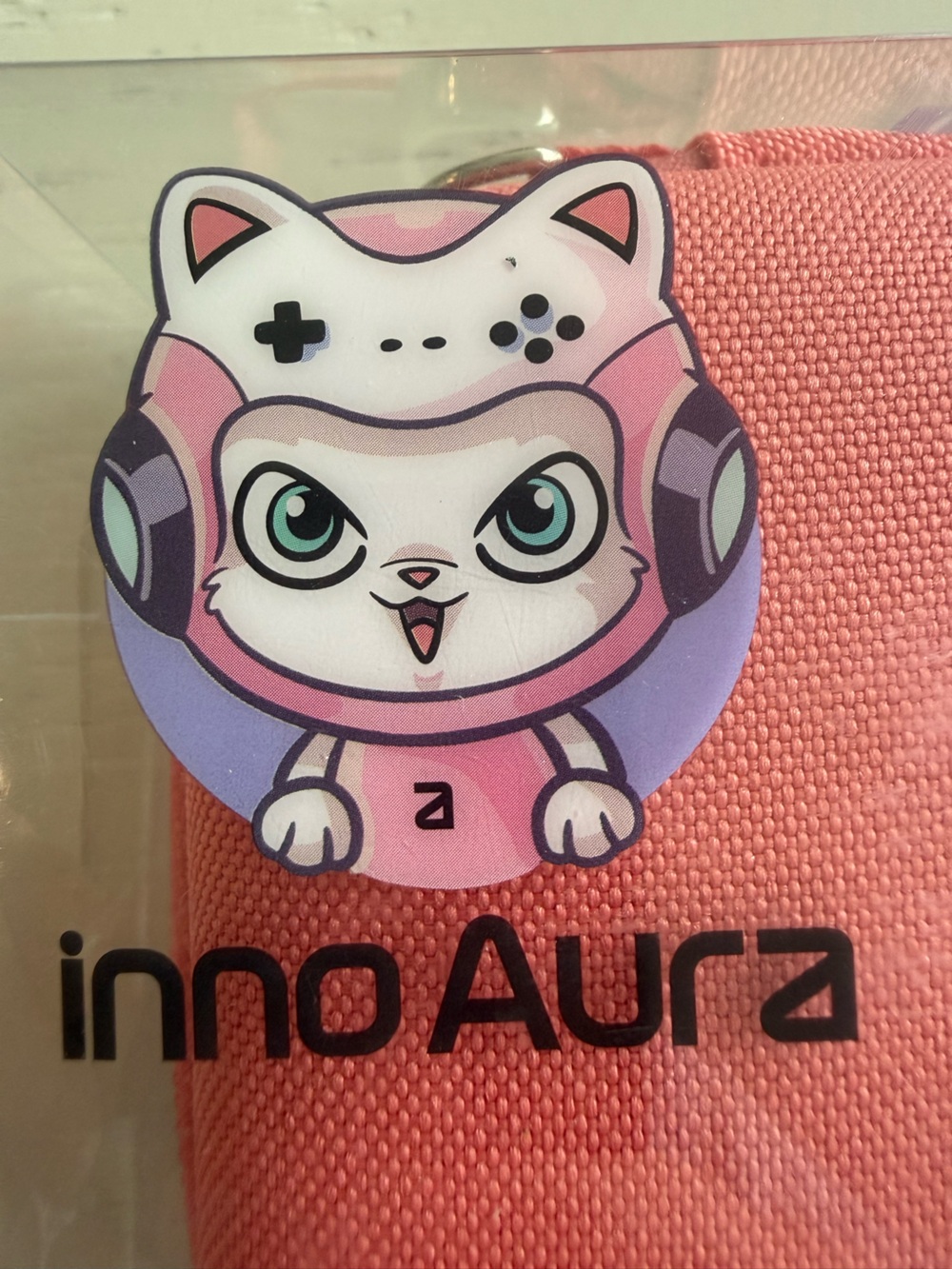 Cute peach Inno Aura Nintendo Switch Case.  NWOT